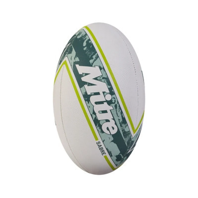 Image of Mitre Sabre Rugby Ball White (5)