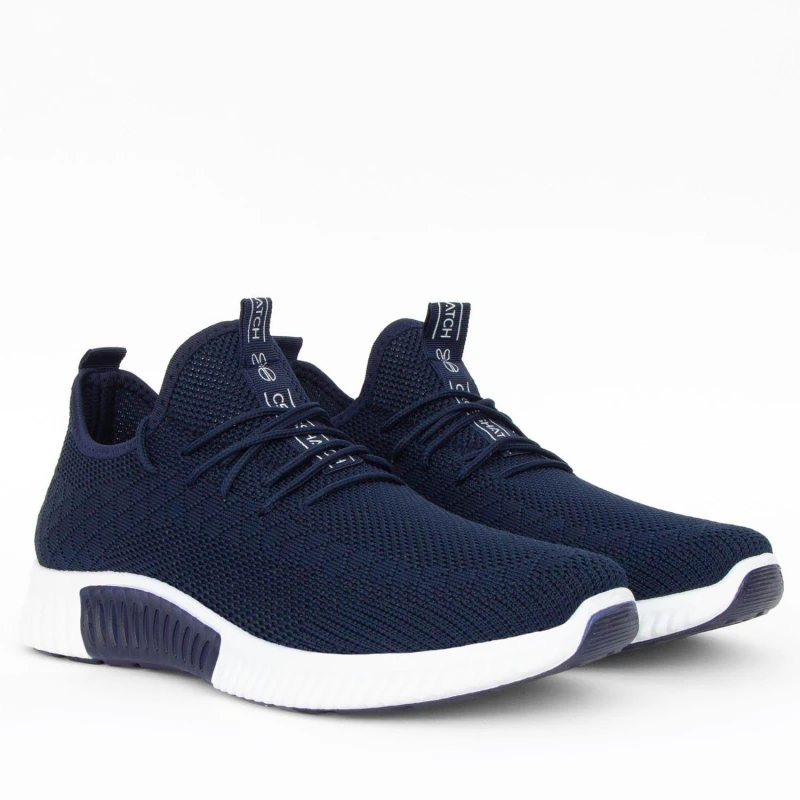 Image of Crosshatch Crosshatch Men Rideout Trainers in Navy Size: 8 Navy 8 Male 5059294174480