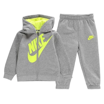 Image of Nike Fleece Tracksuit Baby Boys - Grey