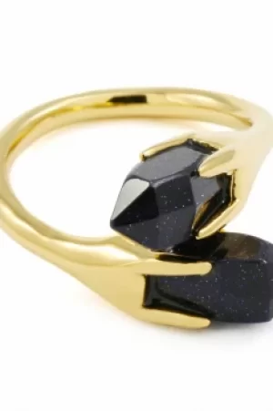 Image of Lola Rose Jewellery Blue Sandstone Perla Ring JEWEL 597760