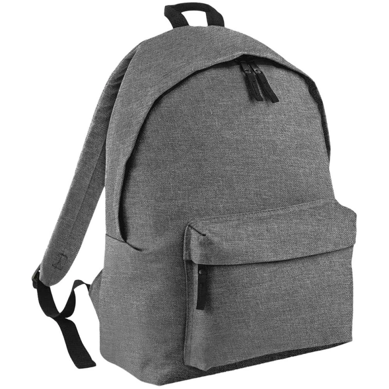 Image of Bagbase Mens Original Plain Backpack in Grey Grey Male