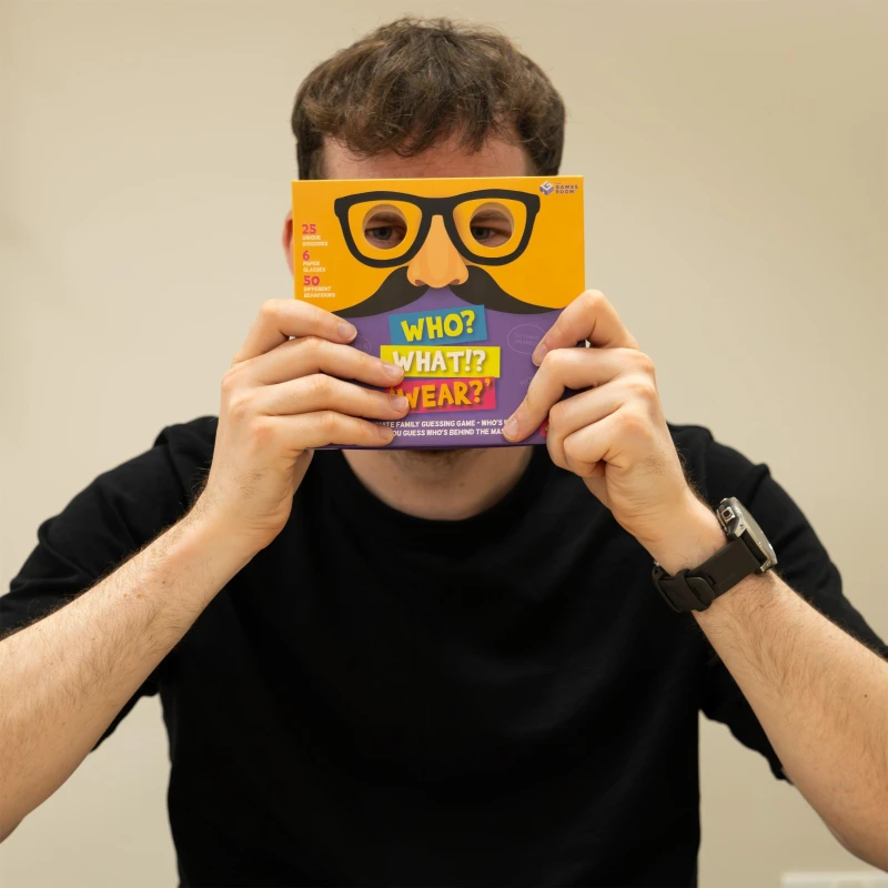 Image of Fizz Creations Who What Wear Family Guessing Party Novelty Gift Multi unisex One Size