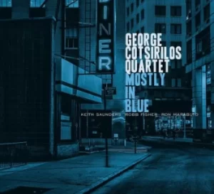 Image of Mostly in Blue by George Cotsirilos Quartet CD Album