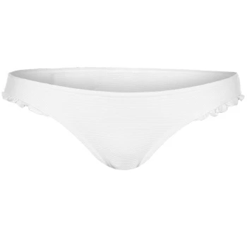 Image of Jack Wills Colwell Frill Bikini Bottoms - White