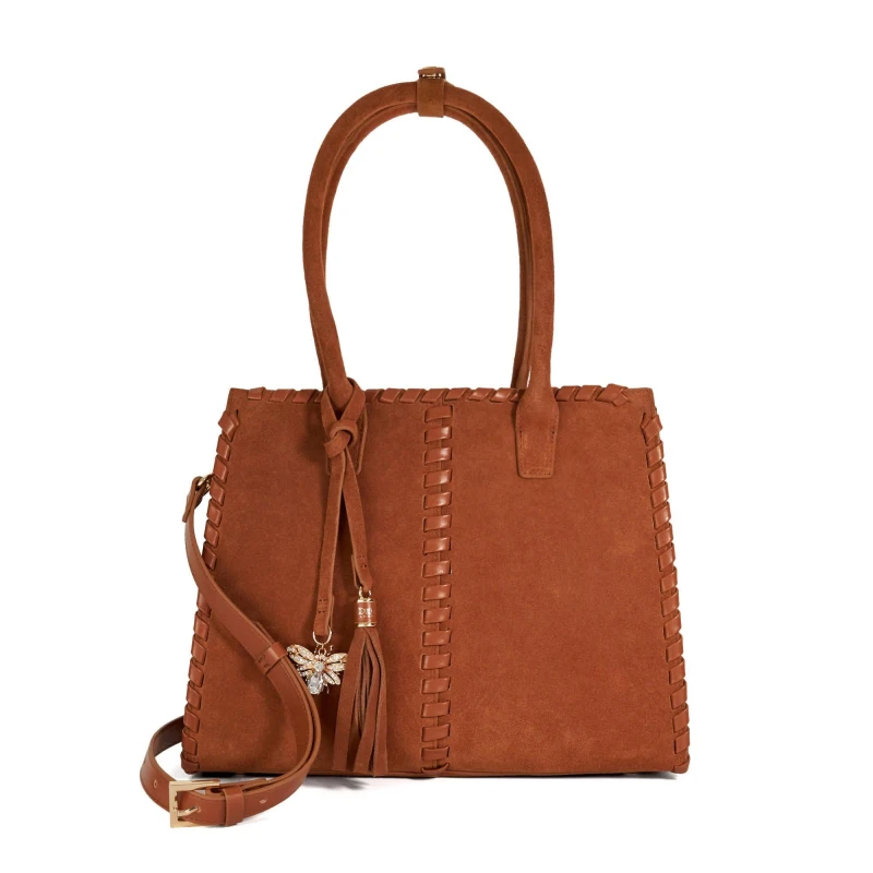 Image of Dune London Womens Darlingtons Tote Bag Tan female One Size