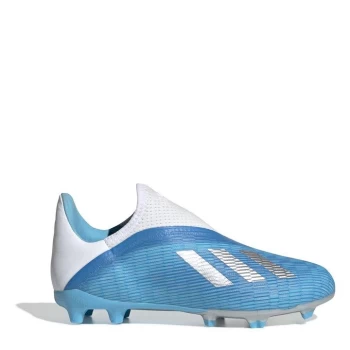 Image of adidas X 19.3 Laceless Childrens FG Football Boots - Blue