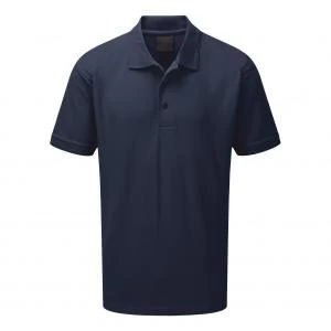 Image of SuperTouch Medium Polo Shirt Classic Polycotton Navy 56CN2