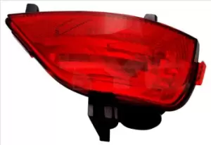 Image of TYC Rear Fog Light 19-0845-01-2 RENAULT,LAGUNA III (BT0/1)