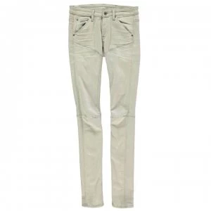 Image of G Star 5620 Mid Skinny Jeans - white painted