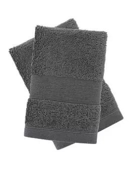 Image of Catherine Lansfield Antibacterial Face Cloth Pair
