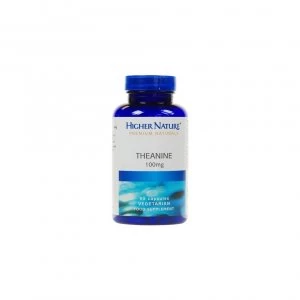 Image of Higher Nature Theanine 100mg 30 Capsules