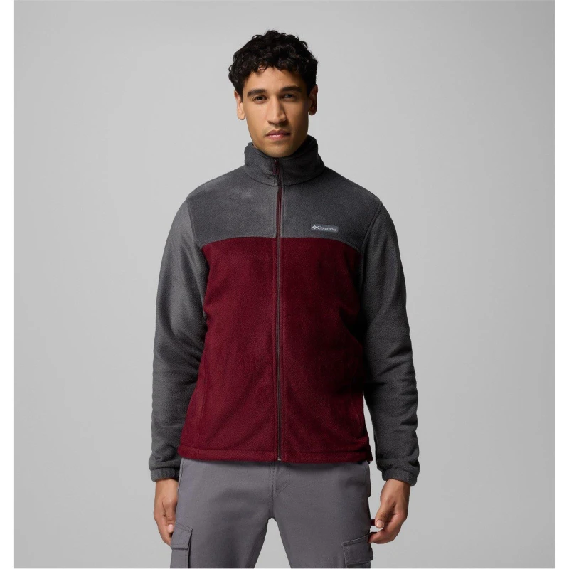 Image of Columbia Steens Mountain Fleece Jacket Mens Red male Small