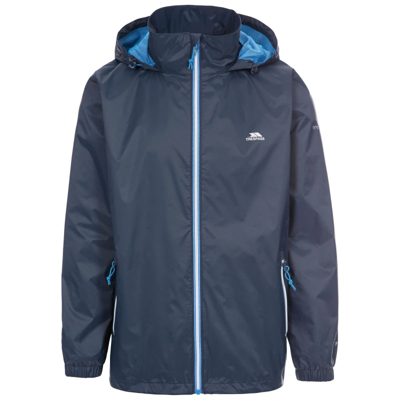 Image of Trespass Trespass Men Briar Waterproof Jacket in Navy Size: X-Small Navy XS Male 5063750802725