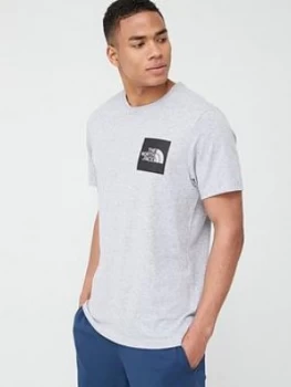 Image of The North Face Short Sleeve Fine T-Shirt - Grey Marl