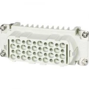 Image of Harting 09 21 040 3101 Han 40D F c Industrial Connector Series Han D Inserts