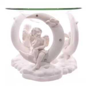 Image of Cherub Oil Burner with Glass Dish