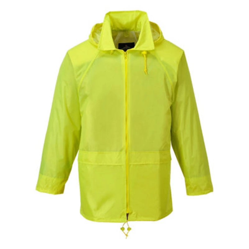 Image of Portwest Classic Rain Jacket S440YER5XL Colour: Yellow