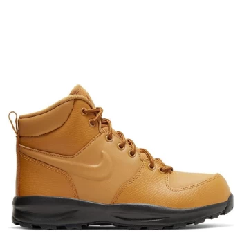 Image of Nike Manoa Leather Boots Junior Boys - Brown