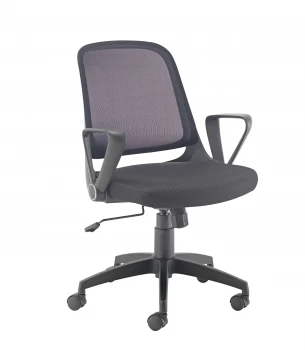 Image of Task Mesh Chair - Black
