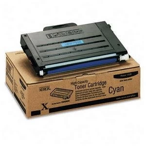 Image of Xerox 106R00680 Cyan Laser Toner Ink Cartridge