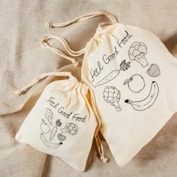 Image of Sass & Belle Cotton Fruit & Veg Bags - Set of 2