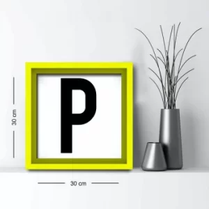 Image of 3030AHS-089s Multicolor Decorative Framed MDF Painting