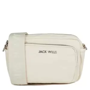 Image of Jack Wills Nylon Cross Body Bag - White