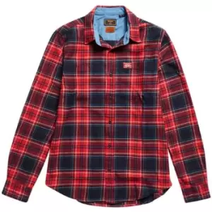 Image of Superdry Lumberjack Shirt - Red