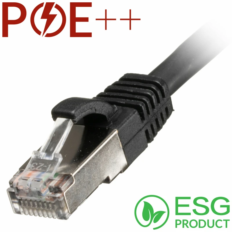 Image of Cablenet Cablenet 3m Cat6a RJ45 Black S/FTP LSOH 26AWG Snagless Booted Patch Lead (PK 100) 65-6030B