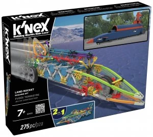 Image of KNEX Land Rocket Building Set.