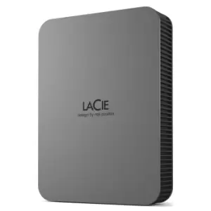 Image of LaCie 4TB Mobile Drive Secure USB 3.1-C Space Grey