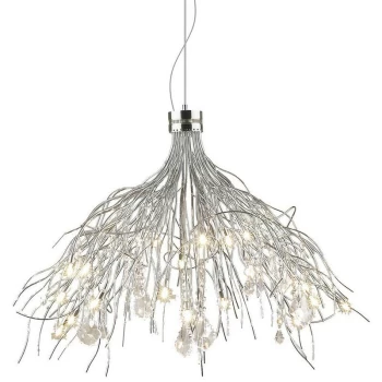Image of Linea Verdace Lighting - Linea Verdace Luxor Pendant Ceiling Light Chrome