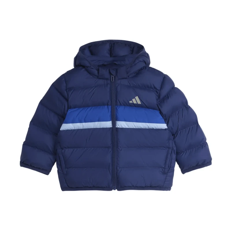 Image of Adidas Baby synthetic down jacket adidas Bleu Unisex 18/24 monthes
