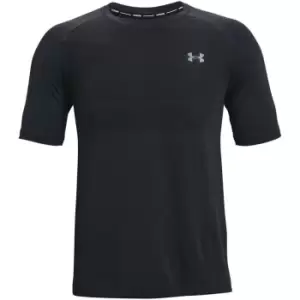 Image of Under Armour Seamless Run T Shirt Mens - Grey