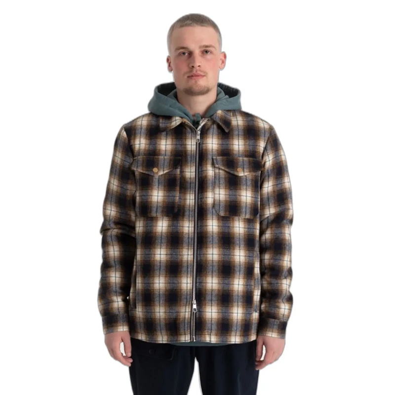 Image of Revolution Jacket Revolution Padded Bleu Male S