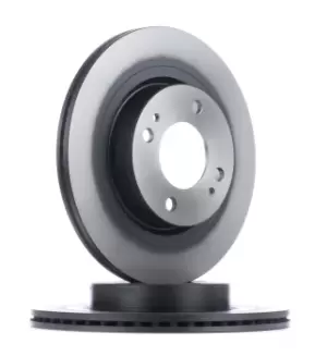 Image of TRW Brake disc MITSUBISHI DF6908 4615A129 Brake rotor,Brake discs,Brake rotors