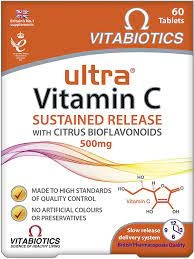 Image of Vitabiotics Ultra Vitamin C Tablets 60 pack
