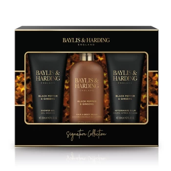 Image of Baylis & Harding Mens Black Pepper & Ginseng Gift Set