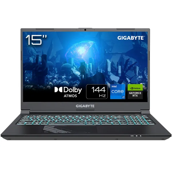Image of Gigabyte Gigabyte G5 MF5 15.6" Windows 11 Home (i7-13620H/H/1TB SSD/16GB DDR5/RTX 4050) G5 MF5-H2UK354KO