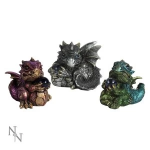 Image of Dragons Gift Set Of 3 Figurines