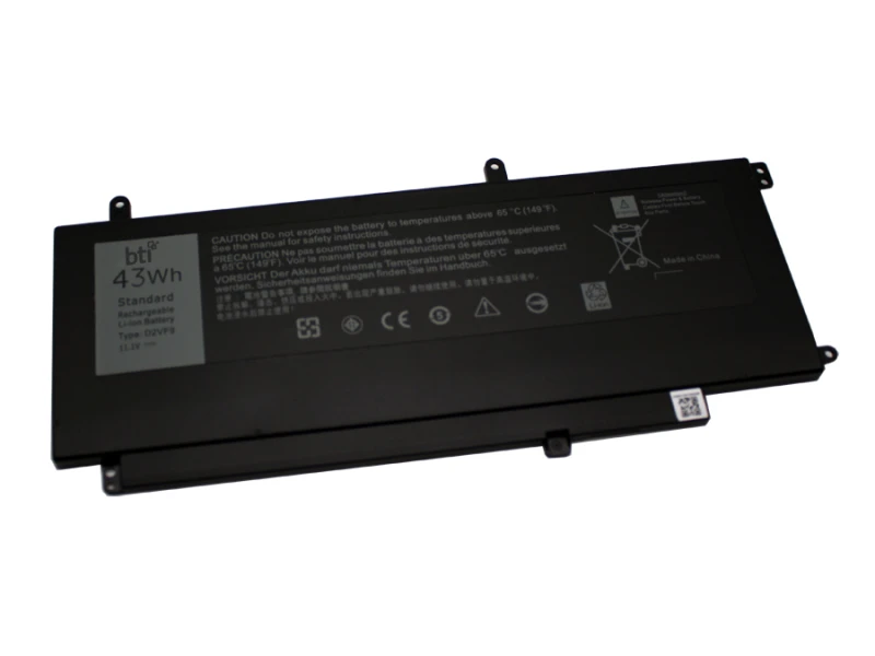 Image of BTI 43Wh 3 cell D2VF9 compatible battery for DELL VOSTRO 14 5459 VOSTR