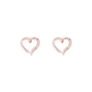 Image of Ted Baker Lornaa: Layered Heart Stud Earring