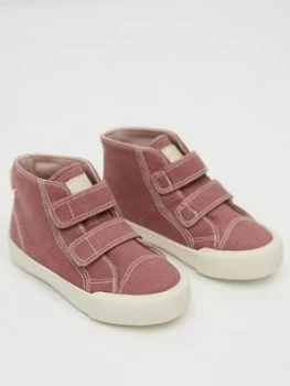 Image of Mango Baby Girls Velcro High Tops - Pink