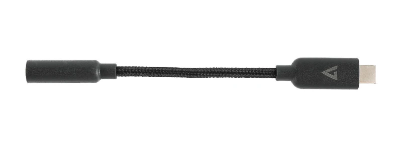 Image of V7 V7 USB-C to 3.5mm audio Jack adapter V7UCAUDIO-BLK