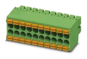 Image of Phoenix Contact Dfmc 1,5/ 3-St-3,5 Terminal Block, Pluggable, 3Pos, 16Awg
