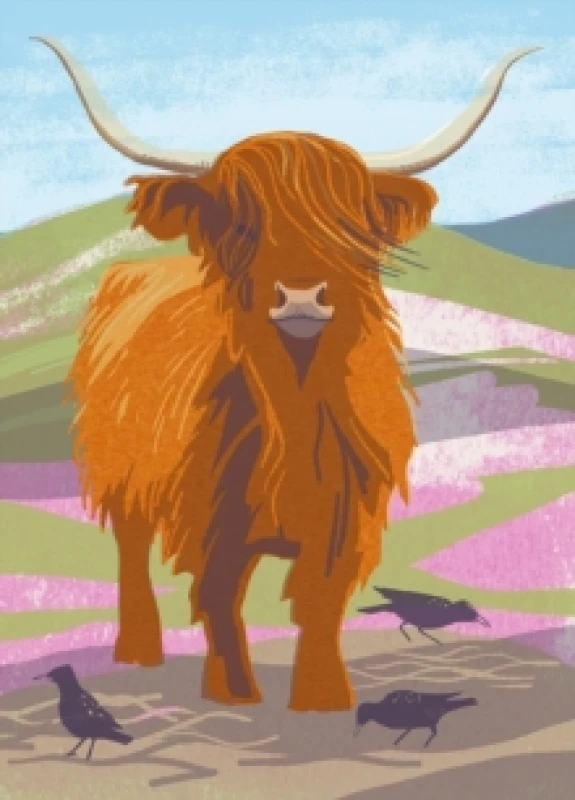 Image of Nature Notebook: Highland Cow Notebook / blank book