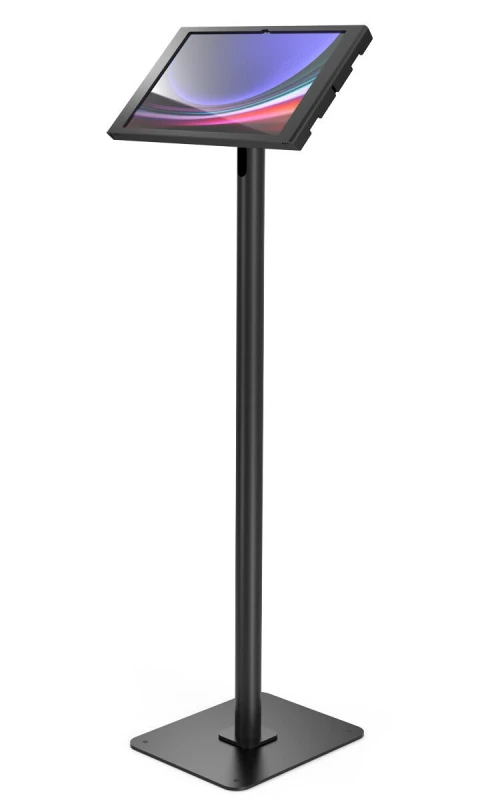 Image of Compulocks Compulocks Galaxy Tab S9/S10 Ultra 14.6", Apex Enclosure Swift Floor Stand - Black 150B146GUAPXB