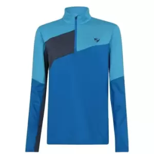 Image of Ziener Joos Hooded Zip Fleece - Blue