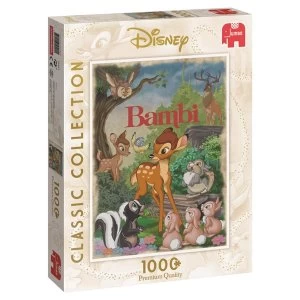 Image of Jumbo Disney Classic Collection Bambi Movie Poster 1000 Piece Jigsaw Puzzle