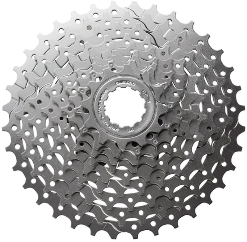 Image of Shimano CS-HG400 Alivio 9-speed cassette 11 - 34 TEETH Silver